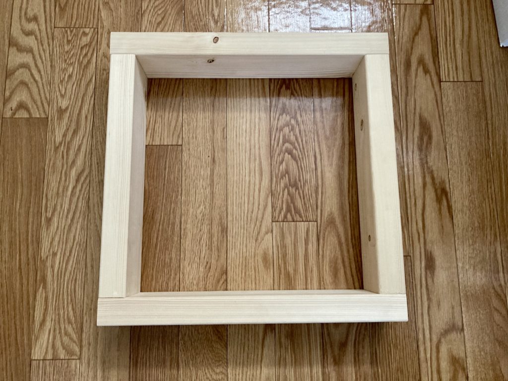 木枠の完成品