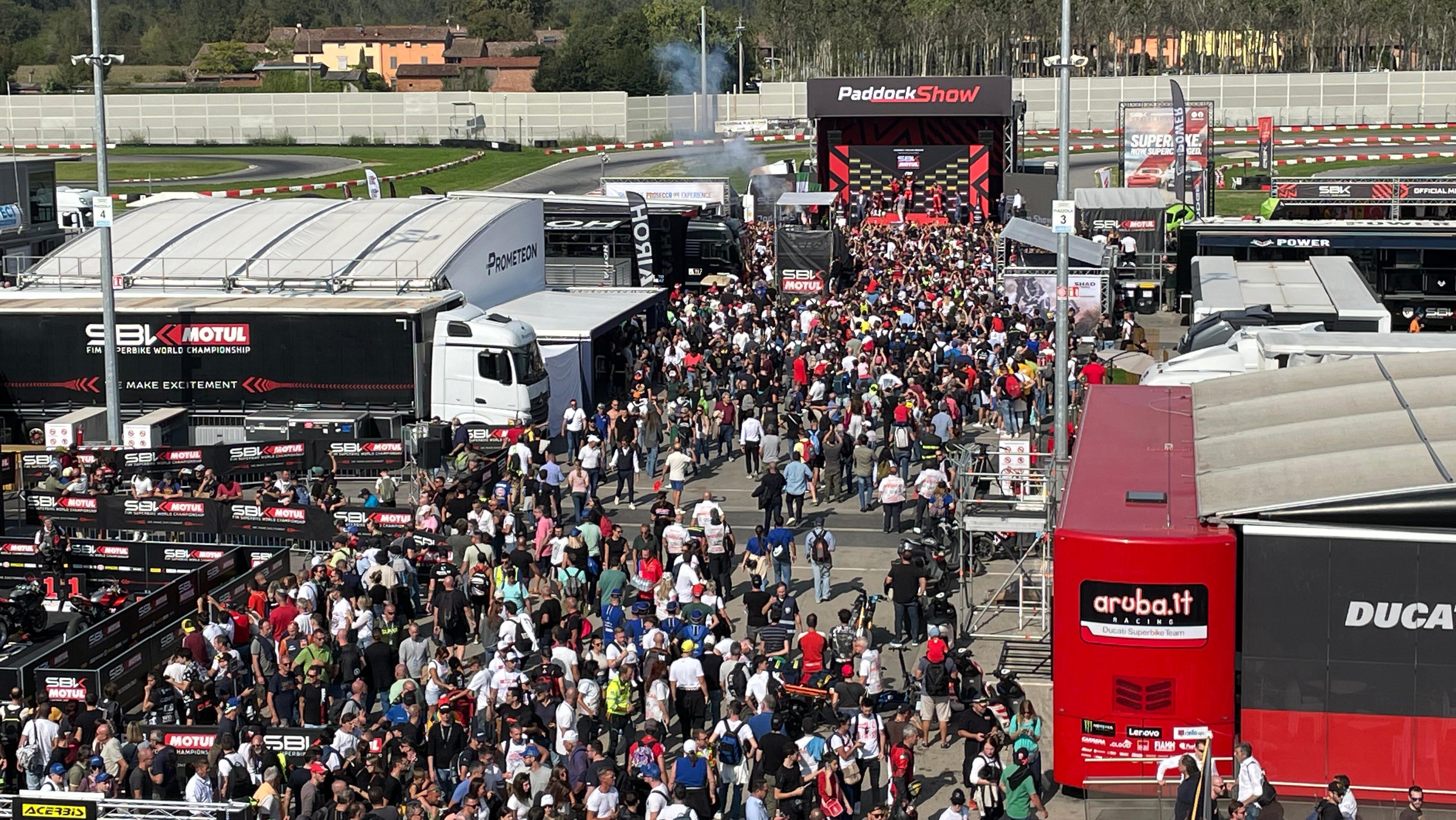 WSBK Paddock