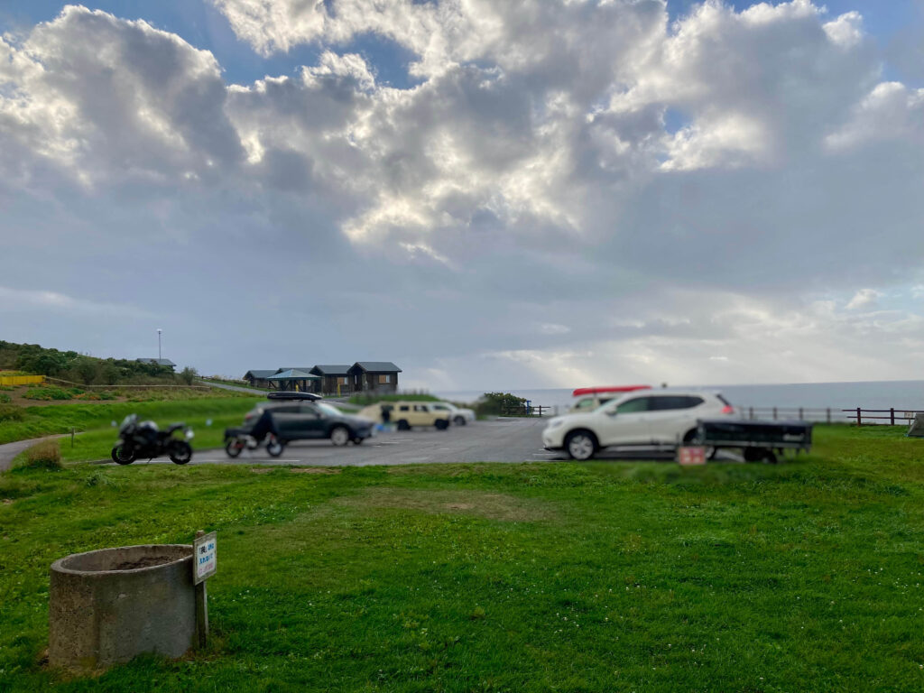 みさき台キャンプ場駐車場