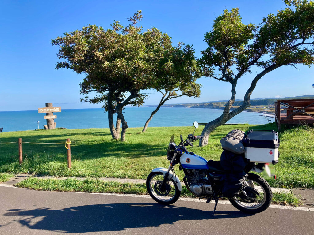 みさき台キャンプ場とバイク