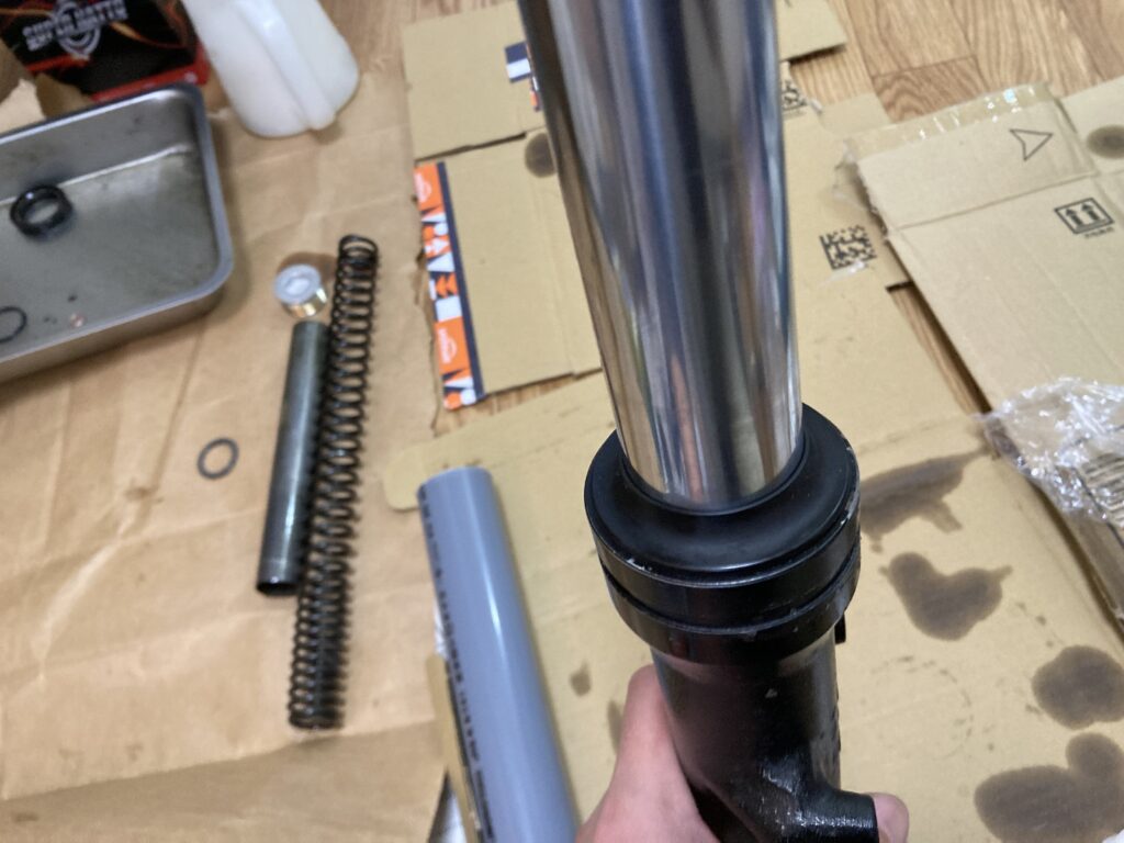 ダストシール取り付け後