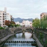 water fountain in the middle of the city